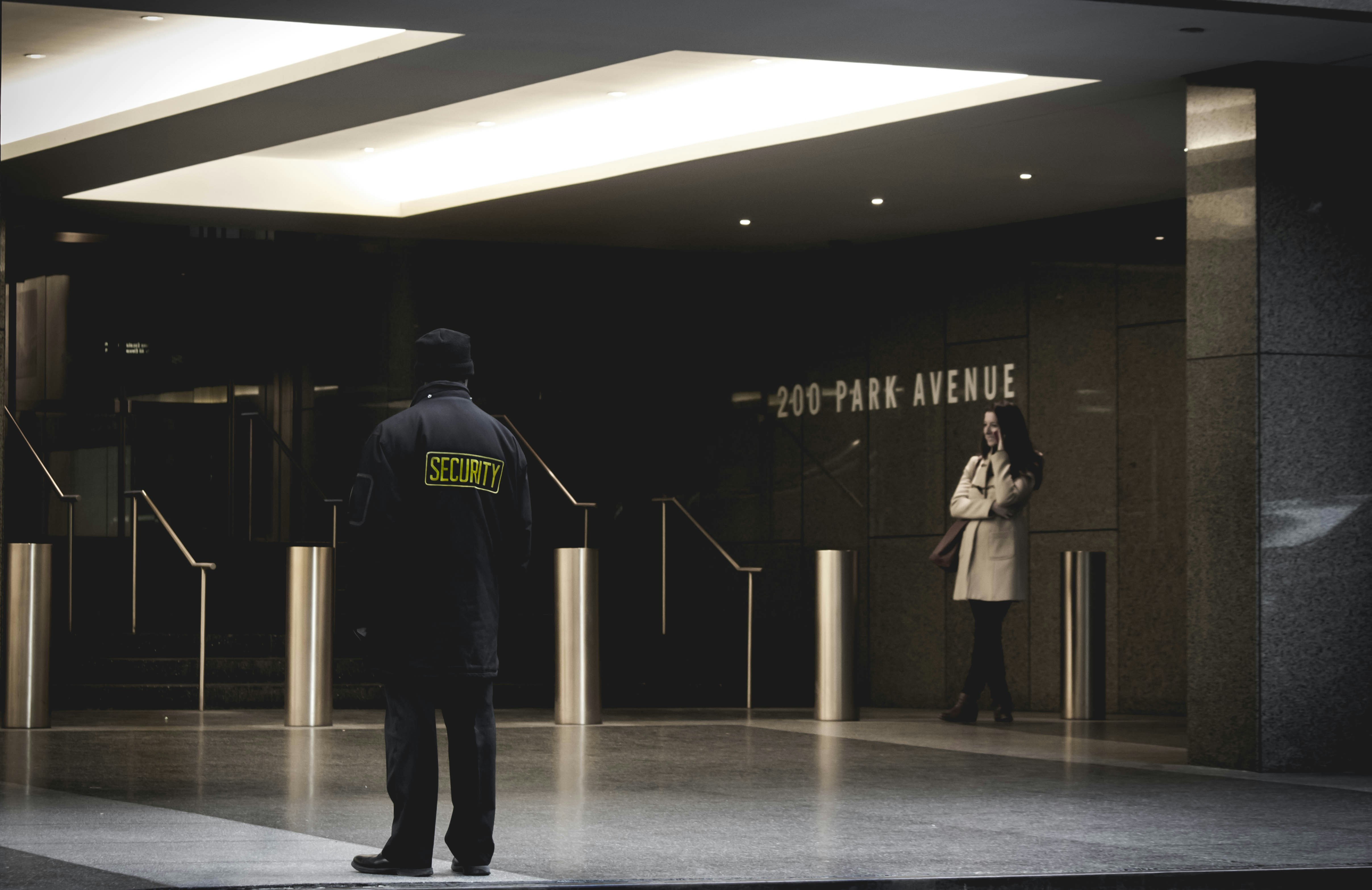 Security Guard at 100 Park Avenue